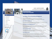 Tablet Screenshot of gfgmuenchen.de